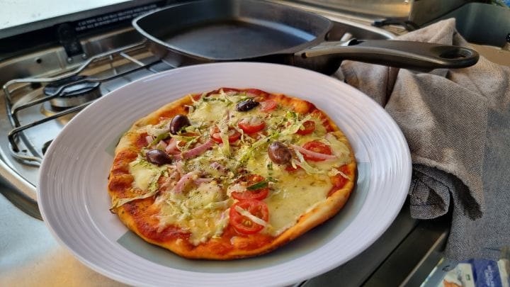 Easy camping dinner