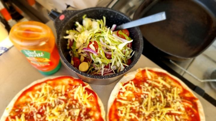 Easy camping dinner