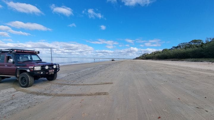 Driving on sand