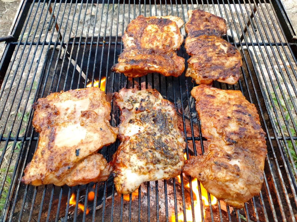 Easy camping meal