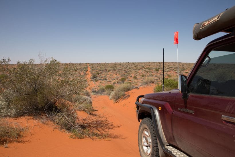 Simpson Desert Crossing