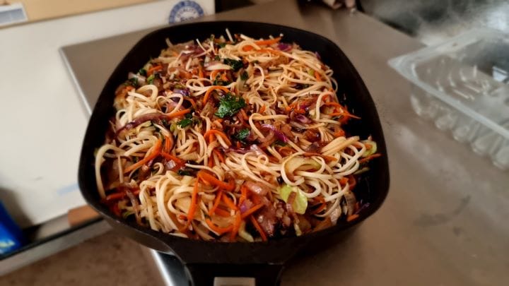 Easy camping meal for family