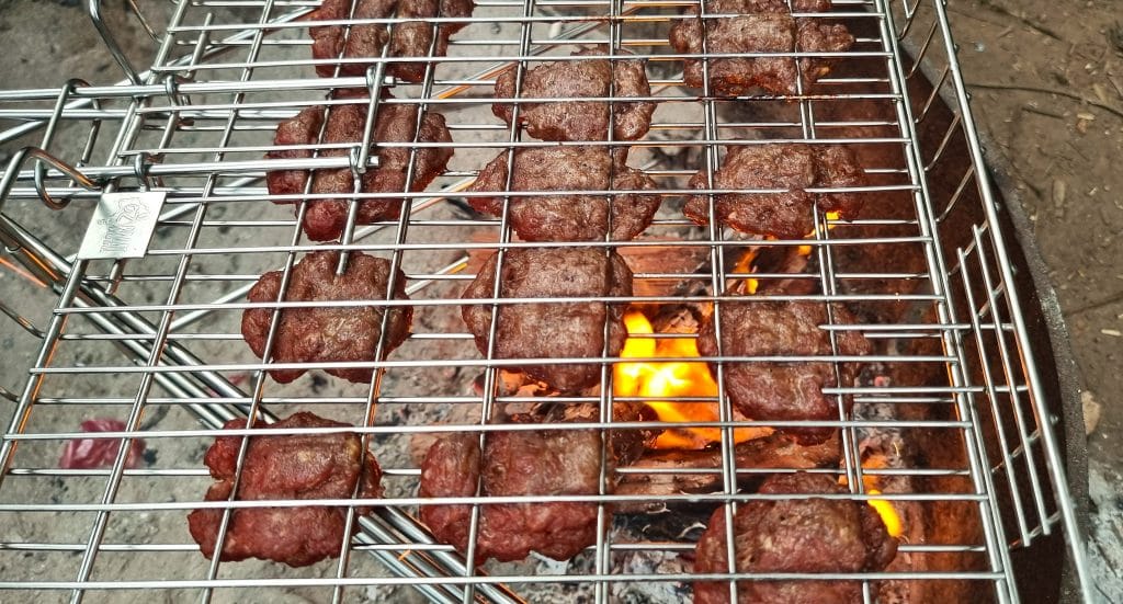 Easy camping meal